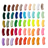 🌈 Lot de 20 Perles Tubes Arc-en-ciel – Idéal pour Créer des Bijoux Colorés et Fun ! 💫🧵 - ThiGui